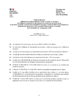 AP interdisant artifices et essence